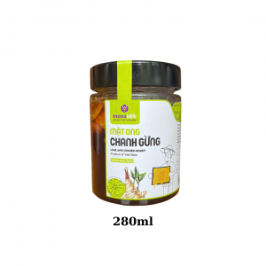 mật ong chanh gừng Monabee 280ml